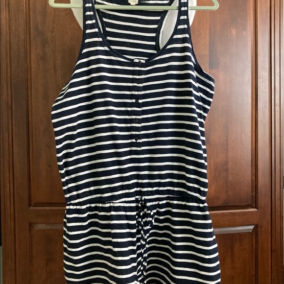 J. Crew Cotton Romper Medium - Picture 3 of 4
